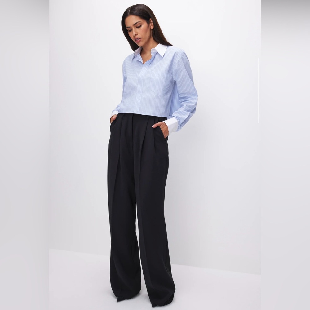Good American Wide Leg Trousers size 4/27